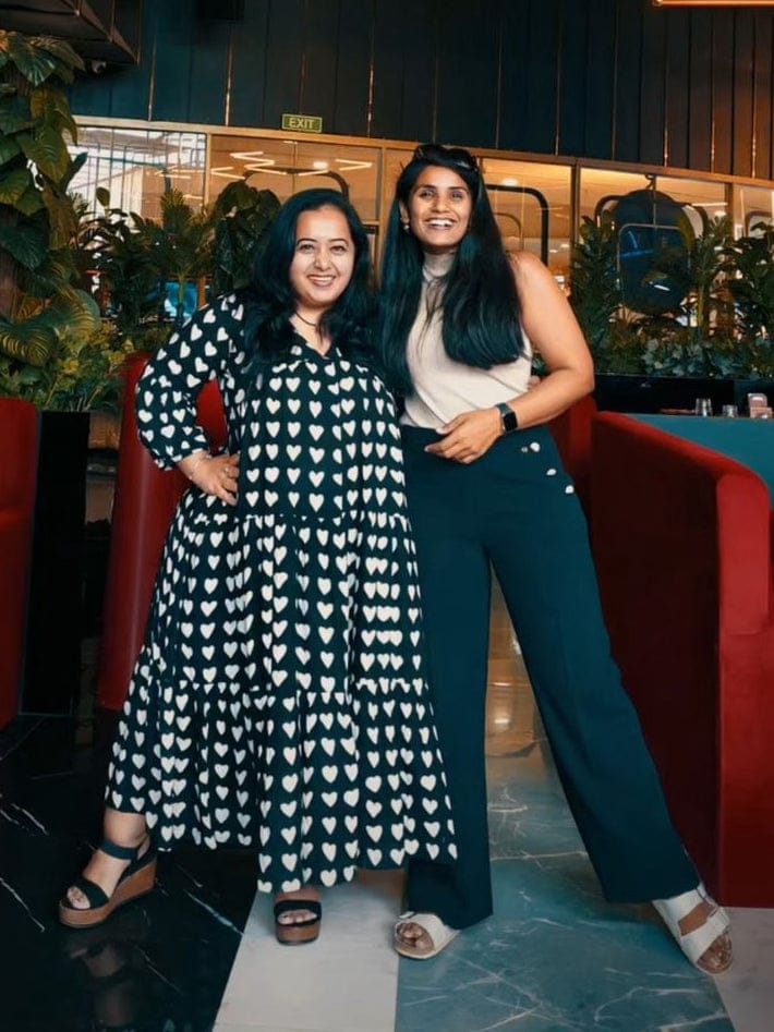 Customer photo review of Lover Black Modal Maxi Dress