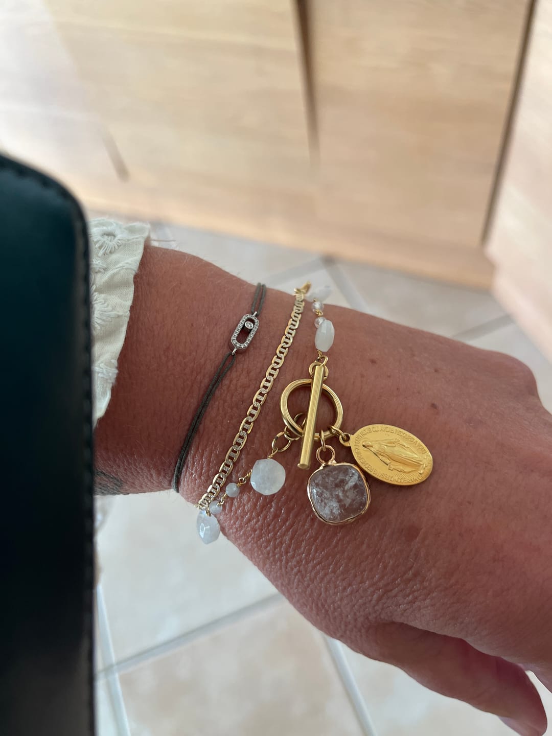 Customer photo review of Bracelet "Jardin d'Hiver"