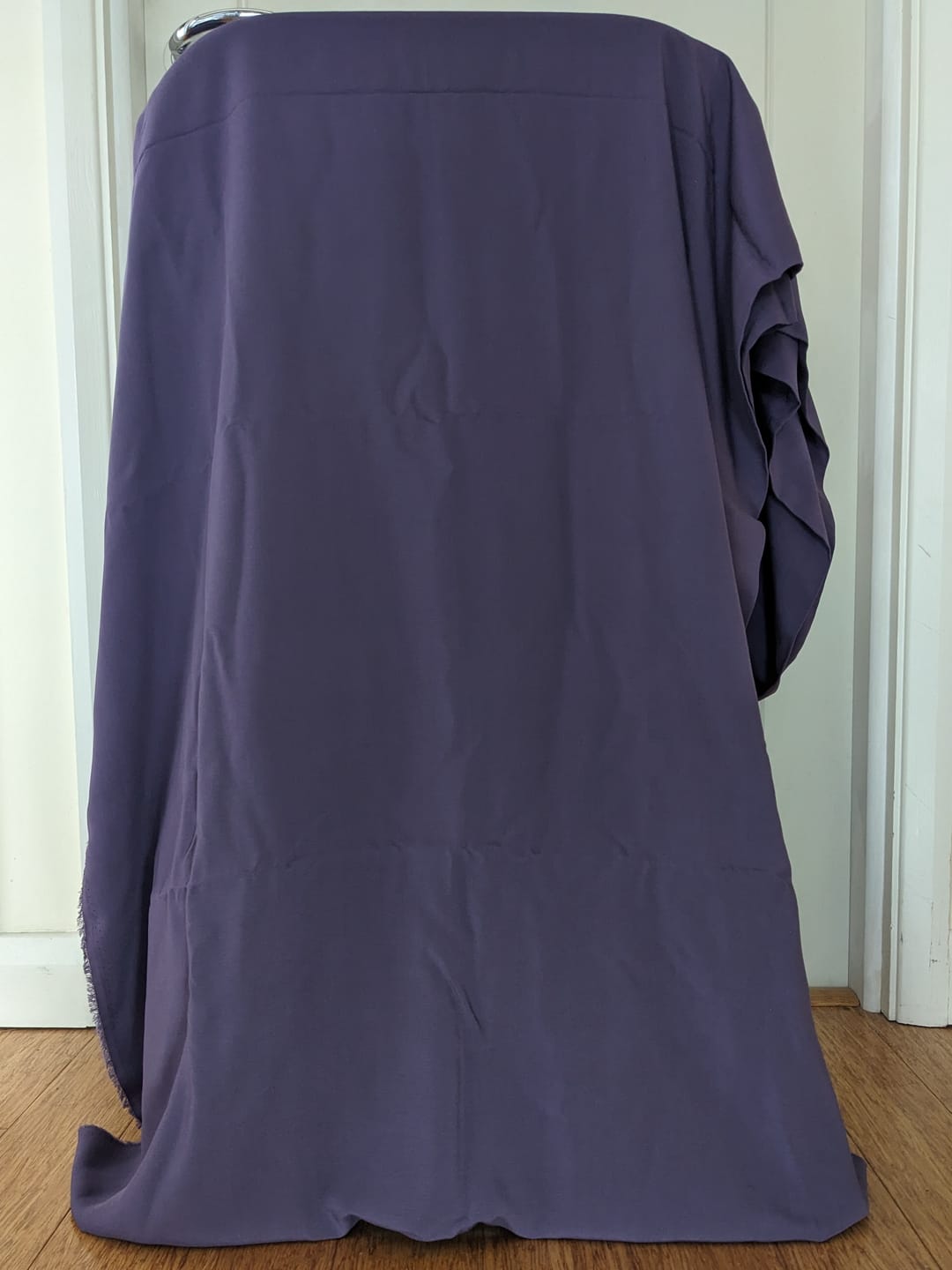 Customer photo review of Plain Viscose Poplin Fabric