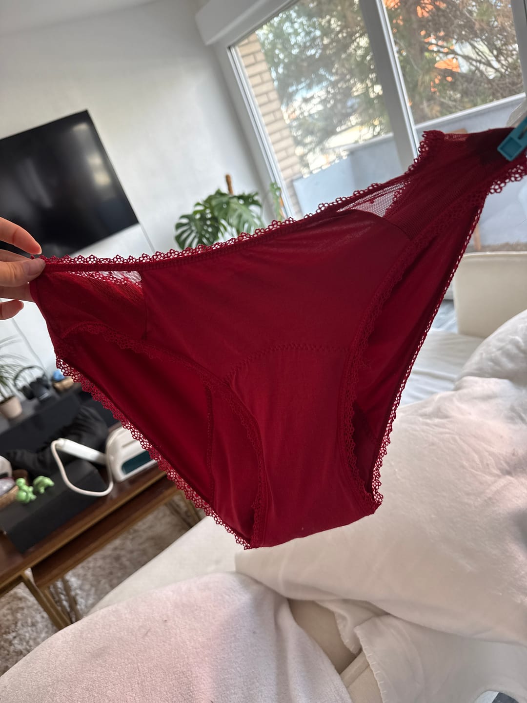 Customer photo review of Culotte Menstruelle Manon - Edition Limitée