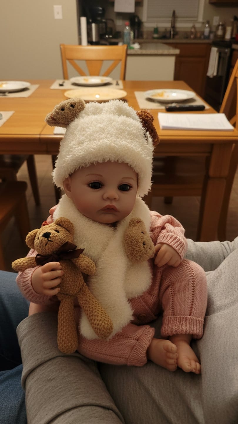 Customer photo review of Ava - Lifelike Reborn Baby Doll (20")