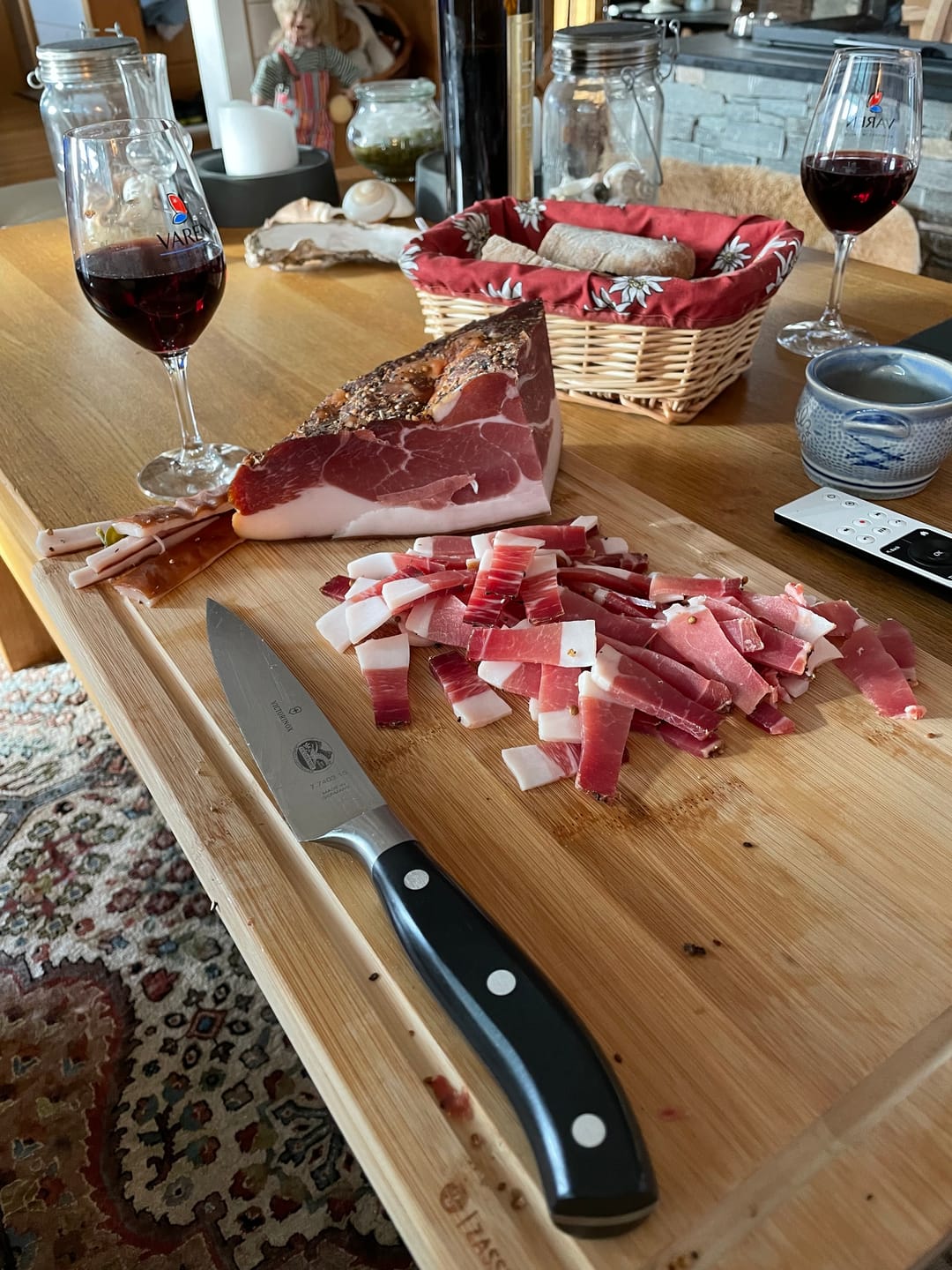 Customer photo review of Bauernspeck halbe Hamme