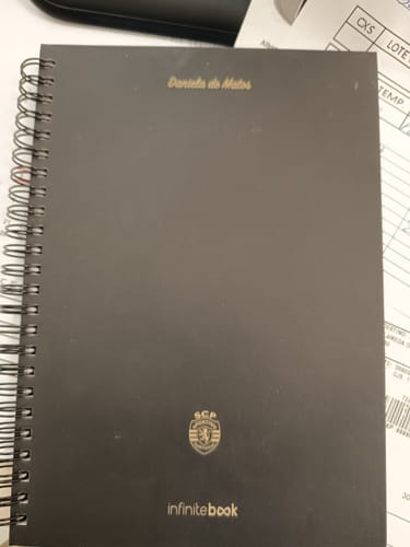 Customer photo review of Infinitebook Planner A5 Sporting