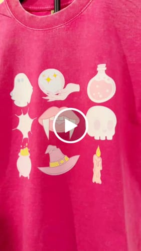 Customer video review of Upload Your DTF Gang Sheet