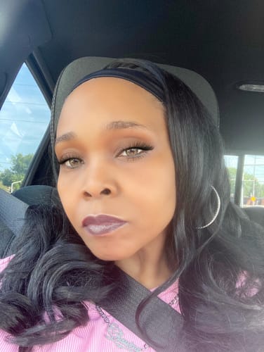 Customer photo review of Chade New Born Free Headband Wig - BW13