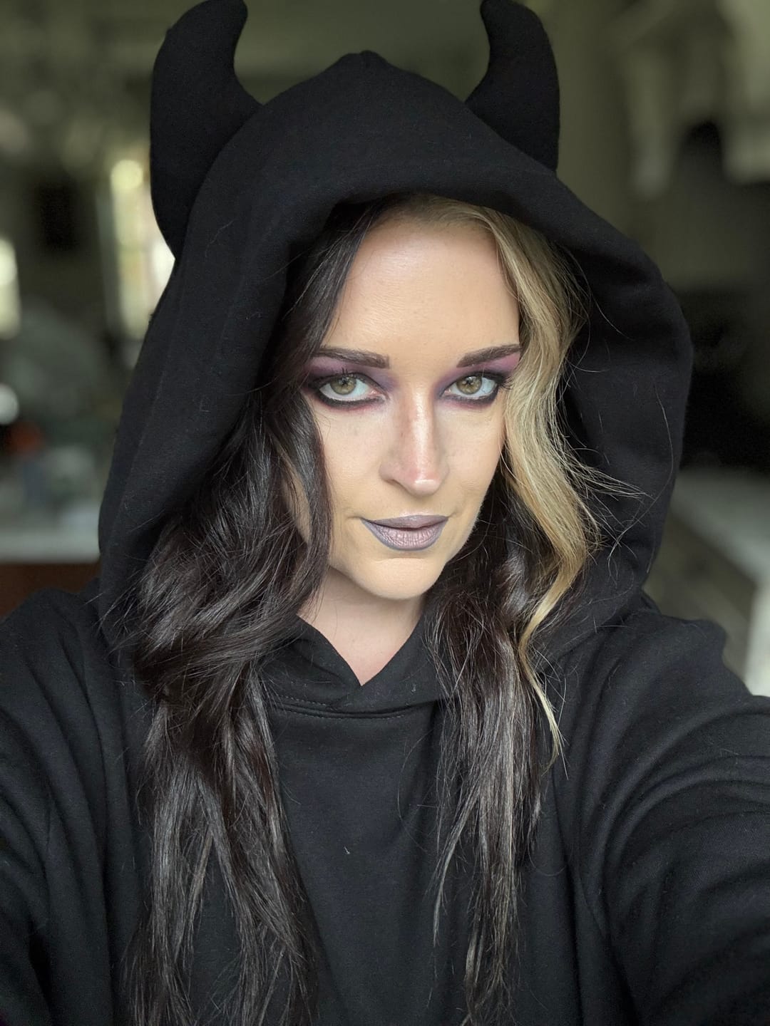 Customer photo review of DEVIL HOODIE - BLACK