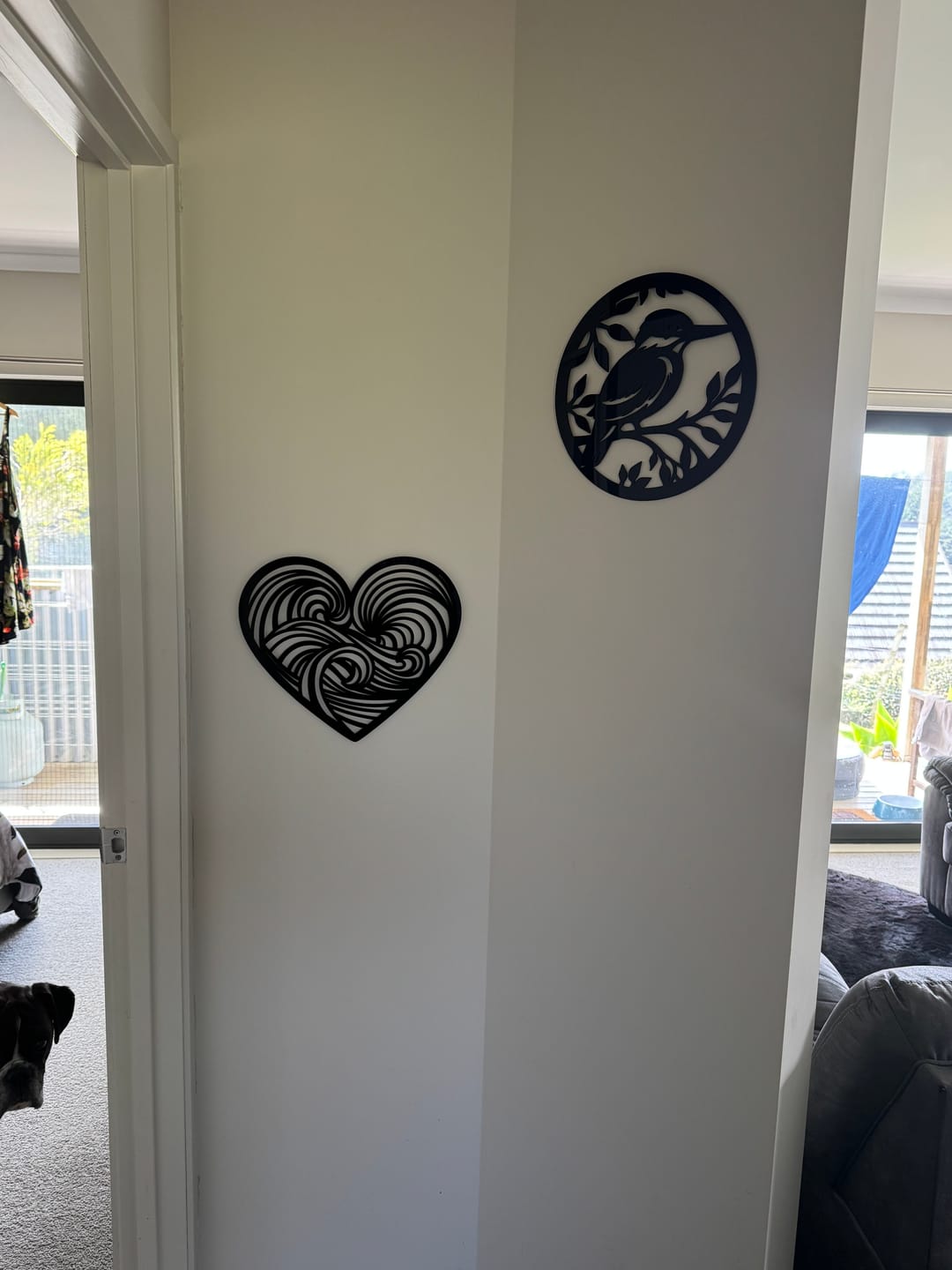 Customer photo review of Kingfisher Wall Art