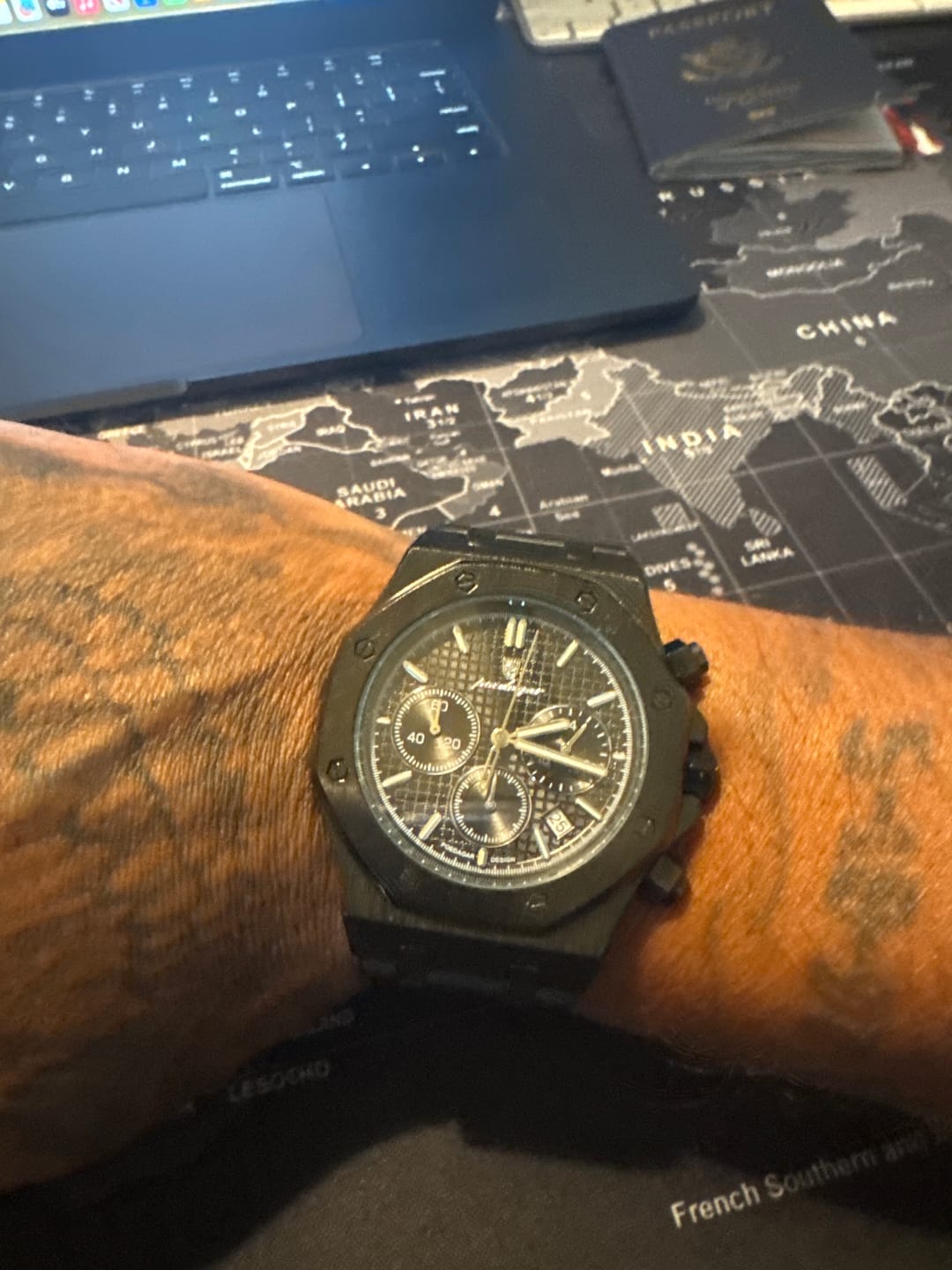 Customer photo review of Lucky Fours® Tourbillon