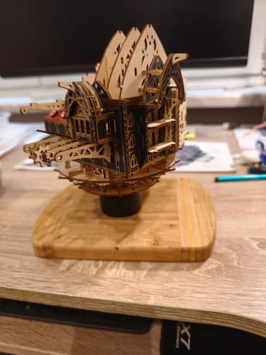 Štefek L. review of Rokrgeek Fantasy Steam Castle 3D Wooden Puzzle image 1 out of 1