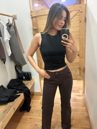 Customer photo review of Pantalón Colores Brown