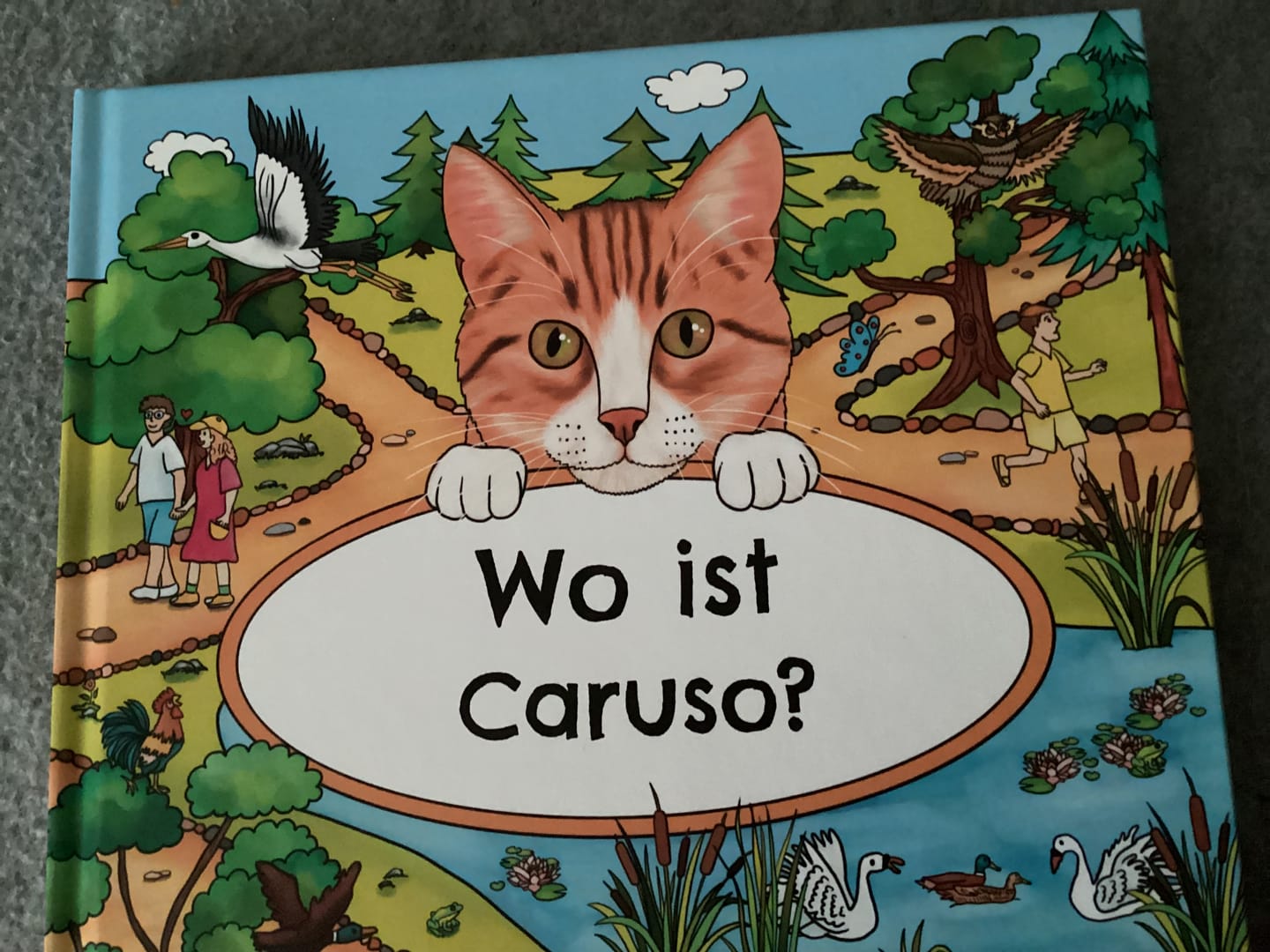 Customer photo review of Wo bist du? - Personalisiertes Katzen-Wimmelbuch