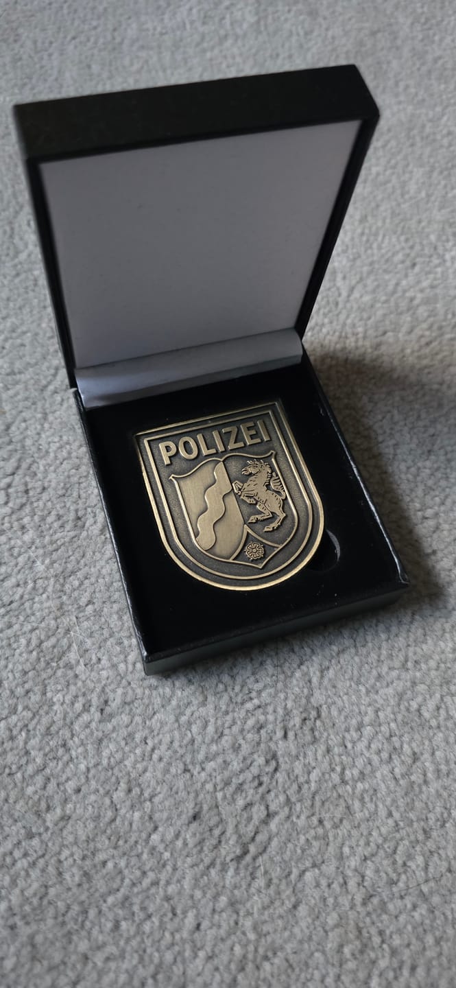Customer photo review of Polizei Deutschland Wappen Coins