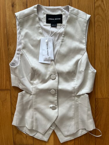 Customer photo review of V-Neck Waistcoat