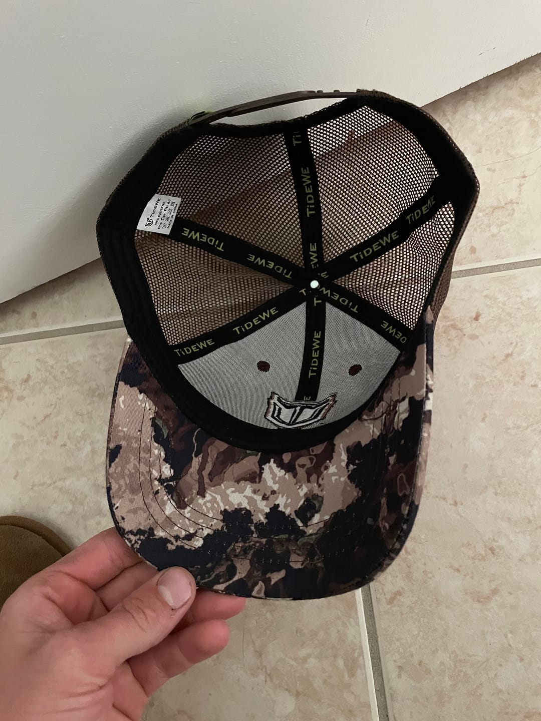 Customer photo review of Veil Whitetail Mesh-Back Logo Hunting Cap