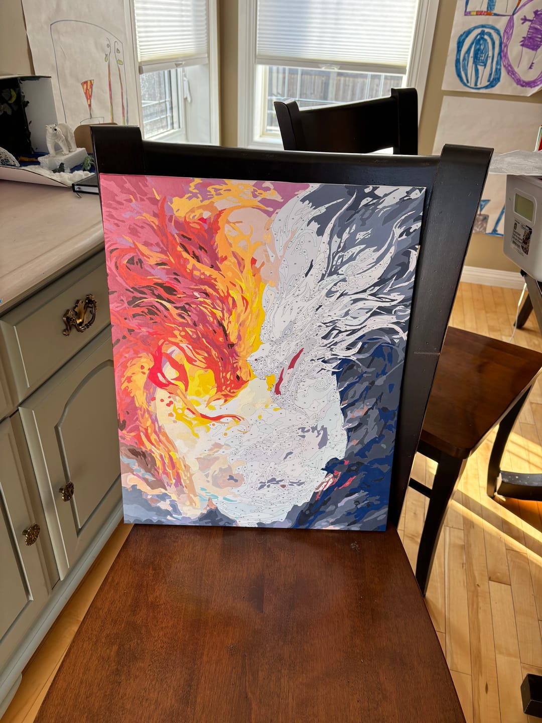 Customer photo review of Duality of Fire and Ice