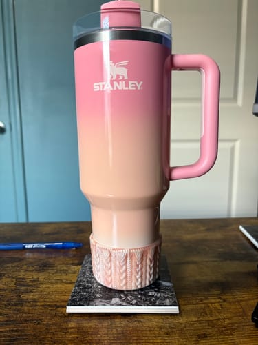 Customer photo review of Sienna Macrame Tumbler Boot - fits 20-40oz