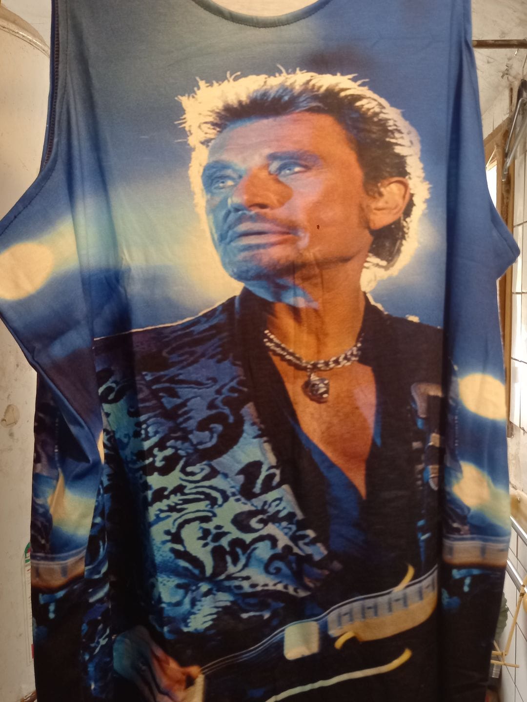 Customer photo review of Débardeur Johnny Hallyday modèle 11