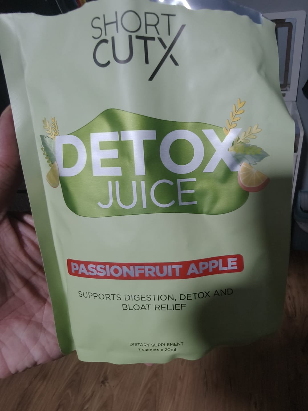 Customer photo review of Shortcutx Detox Juice