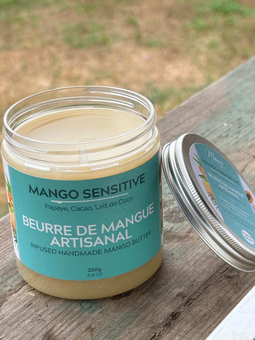 Customer photo review of Beurre de mangue artisanal SENSITIVE