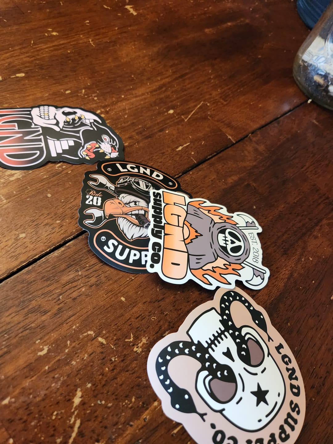 Customer photo review of The Decal Collection - 10 Pack