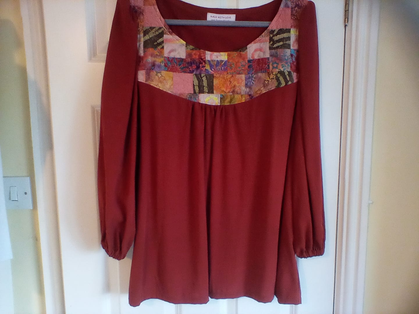 Customer photo review of Plain Viscose Poplin Fabric