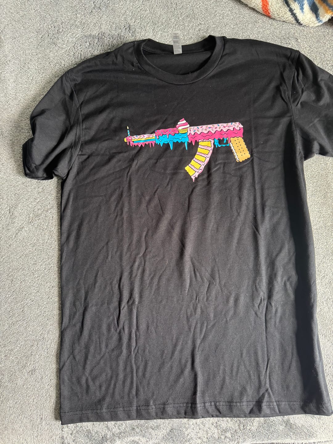 Customer photo review of Mystery Shirt