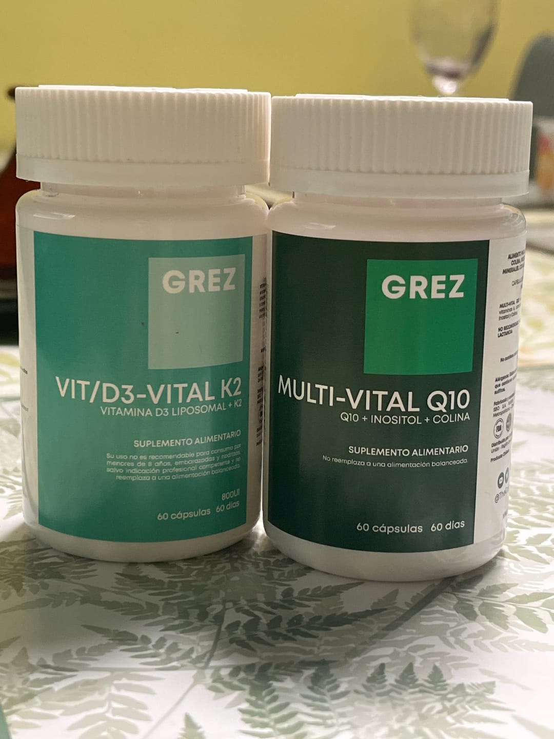 Customer photo review of MULTI-VITAL Q10 - Vitaminas + Q10 + Inositol + Colina - 30 cápsulas