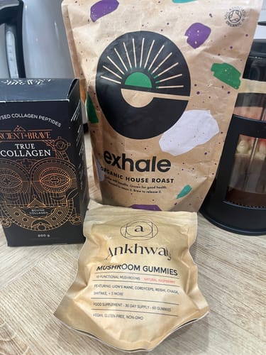 Customer photo review of Mushroom Gummies