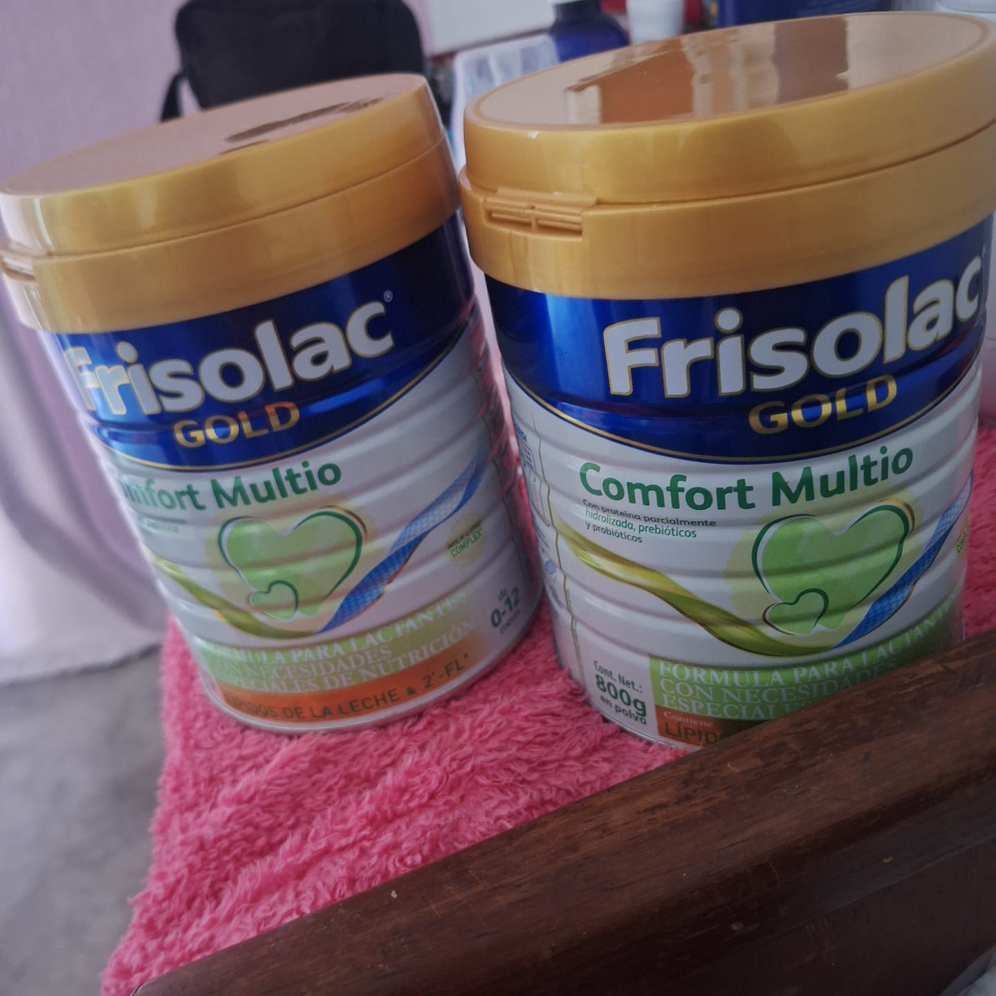 Customer photo review of Frisolac Gold Comfort Multio (0-12 Meses) Pack C/ 1.6 Kg