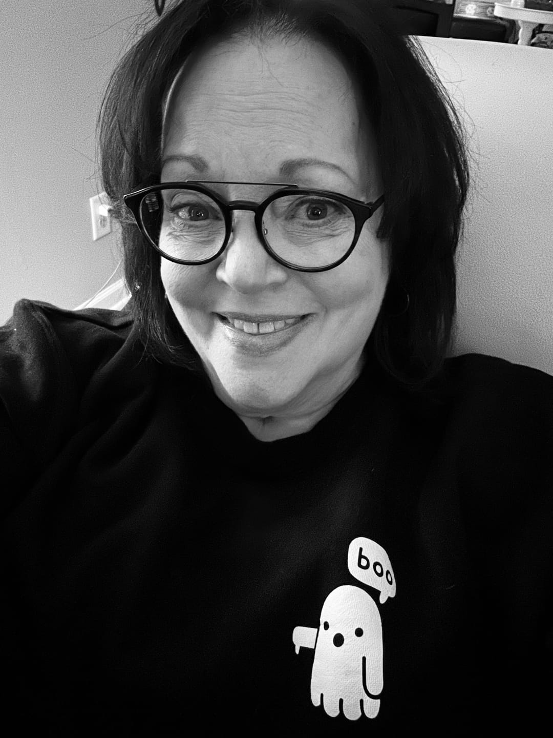 Customer photo review of Boo Ghost (Left Chest)