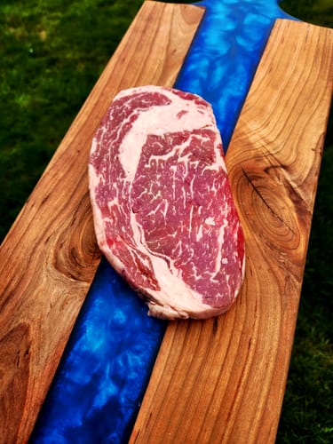 Customer photo review of USDA Prime Boneless Ribeye Steak