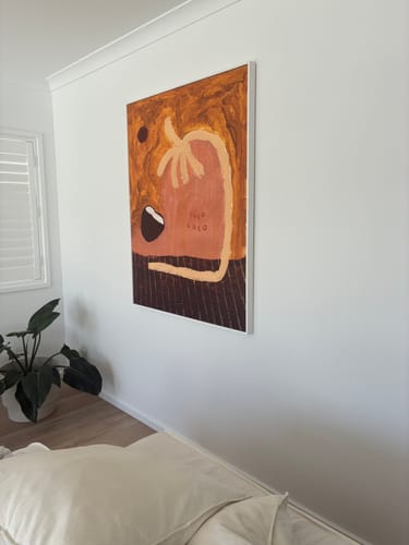 Customer photo review of Cocoloco by Britney Turner | Framed Canvas Art Print
