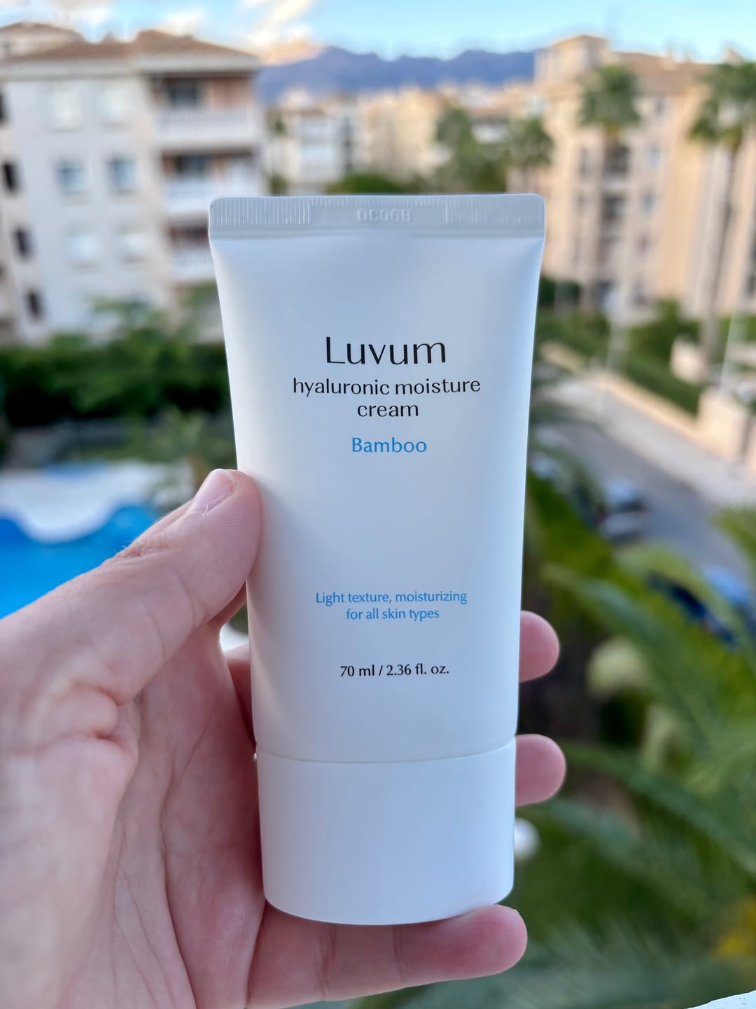 Customer photo review of Luvum Bamboo Hyaluronic Moisture Fuktighetskrem (70ml)