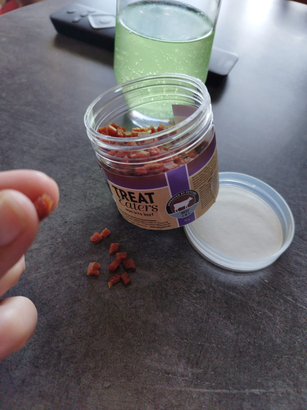 Customer photo review of TreatEaters - Mini Bites m. Okse, 70g