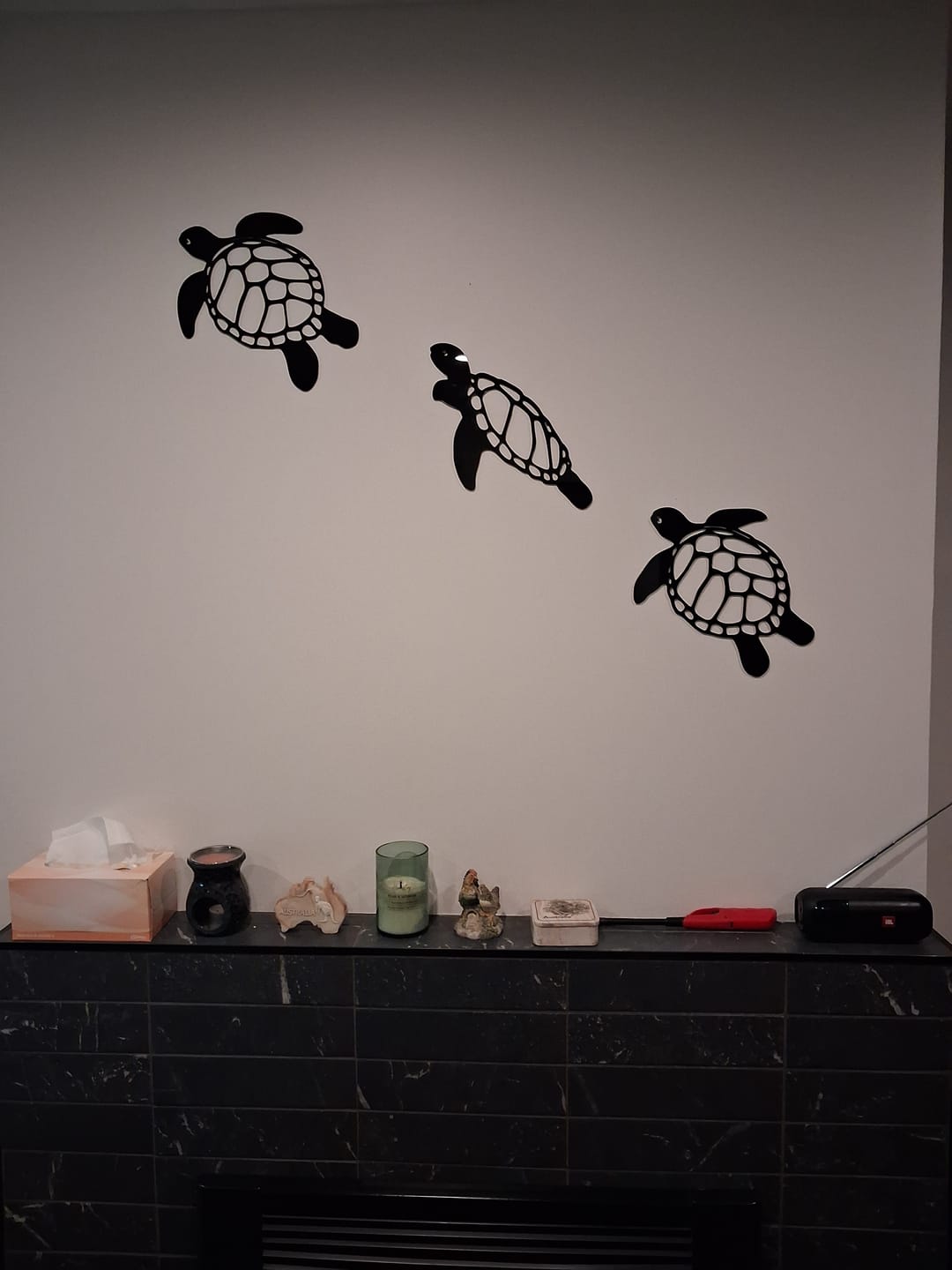 Customer photo review of Sea Turtle Wall Art Set