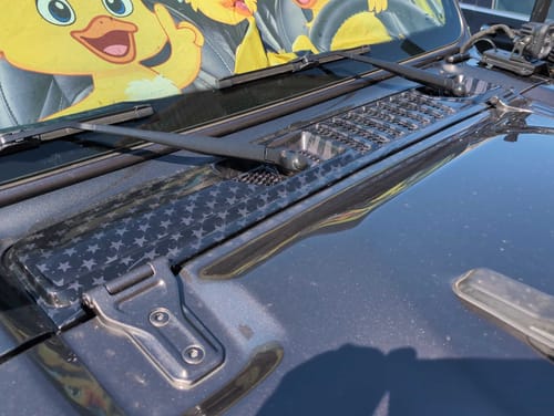 Customer photo review of Cowl Wiper Panel Hydrographic JL/JT 2018-2025