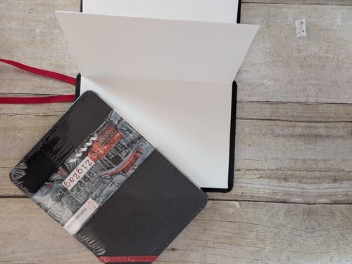Customer photo review of Hahnemuhle Zig Zag Book A6 (4.1" x 5.8") 18 Pages