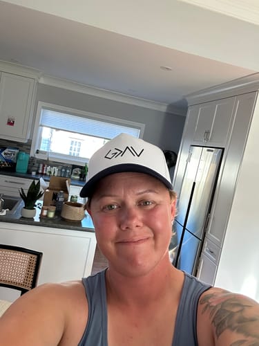 Customer photo review of Premium Embroidered Hat