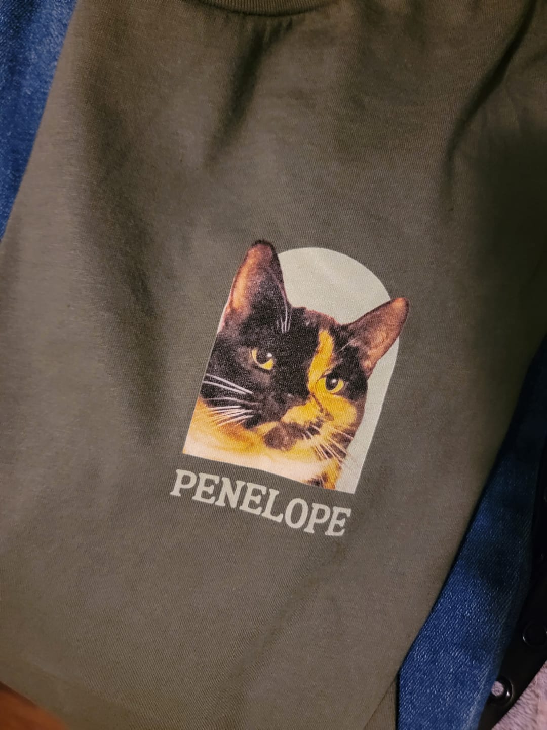 Customer photo review of Custom Pet T-shirt for Women