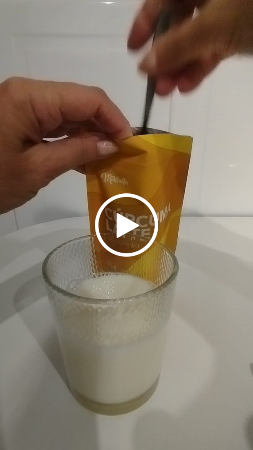Customer video review of Cúrcuma Latte