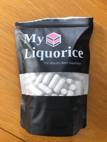 Customer photo review of Dutch Chalk Liquorice - soft liquorice/mint