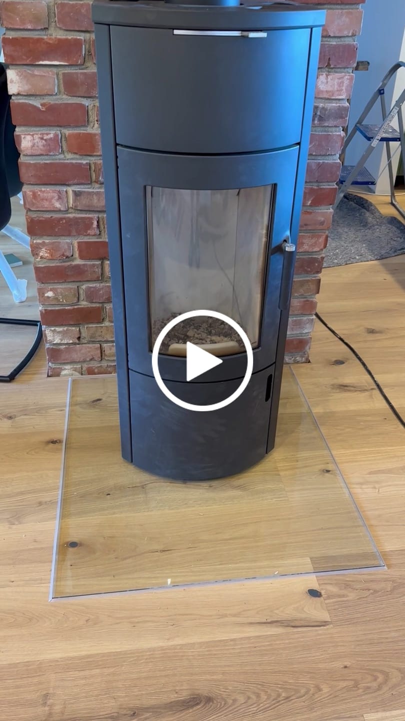 Customer video review of Silikon-Dichtlippe Schmutzlippe für Glasplatte, Kaminplatte, Ofenplatte, Bodenplatte - 3-fach ULTRA
