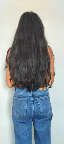 Customer photo review of Quick Grow Chocolate Vegan Collagen 450G