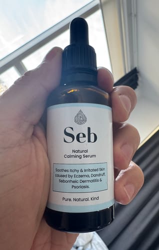 Customer photo review of Seb Natural Calming Serum