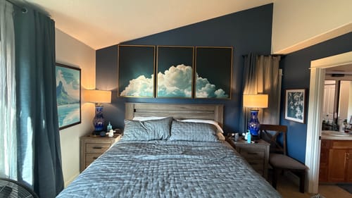 Customer photo review of Dreaming Cloud Set of 3 Prints