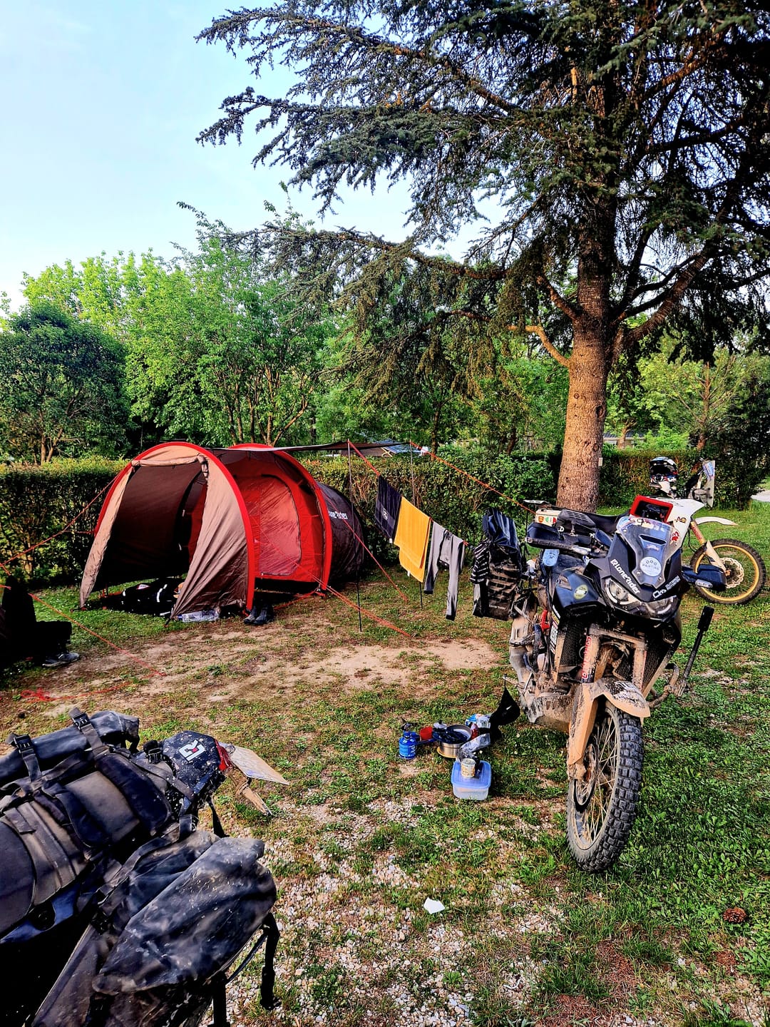Customer photo review of MotoTent