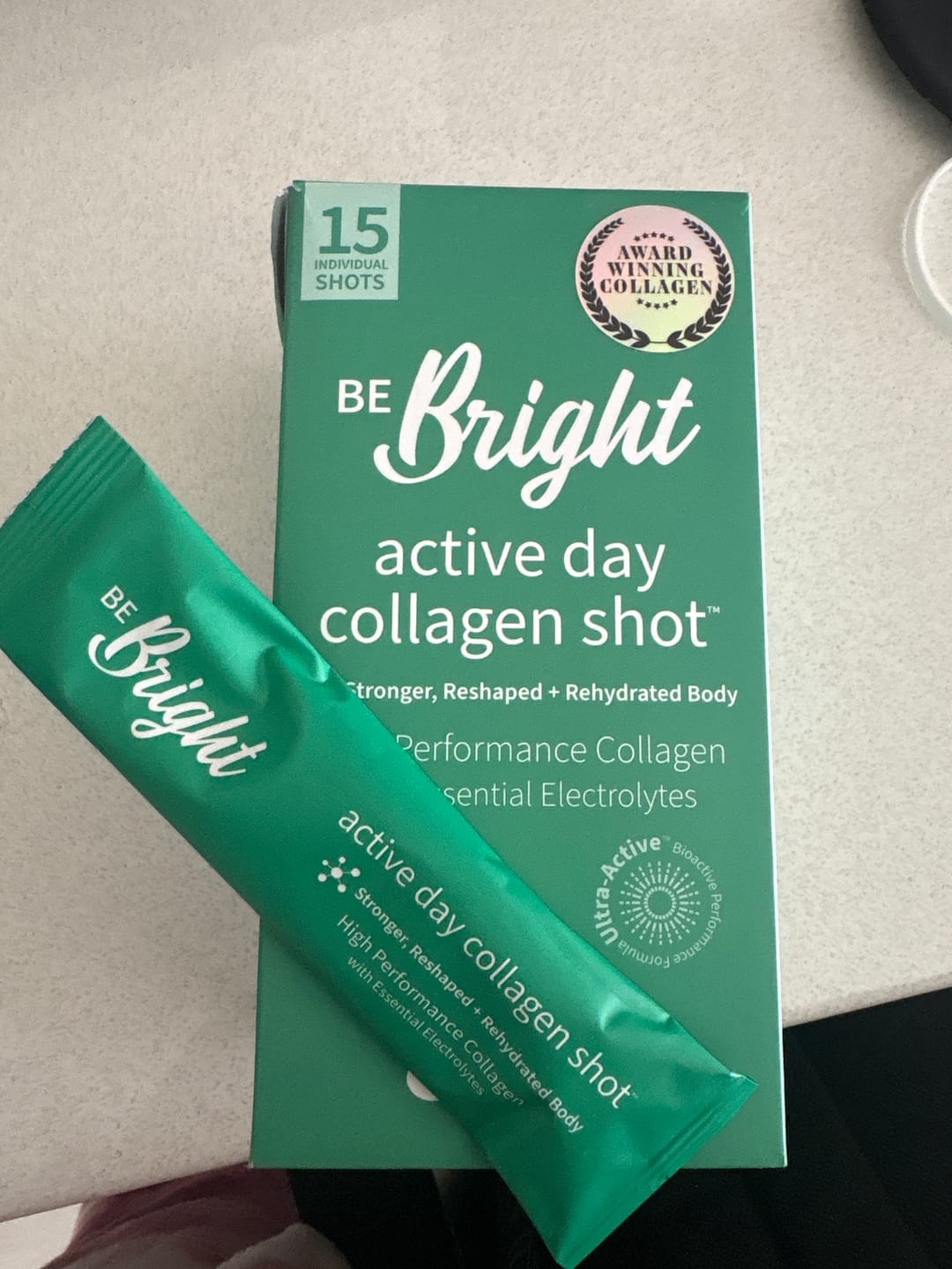 Customer photo review of ACTIVE DAY 15g SHOT - 15 DAY SUPPLY