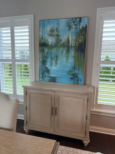 Customer photo review of Modern Abstract Art #ABAV619