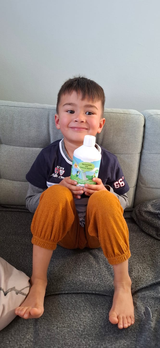 Customer photo review of Multivitamin for Barn & Ungdom