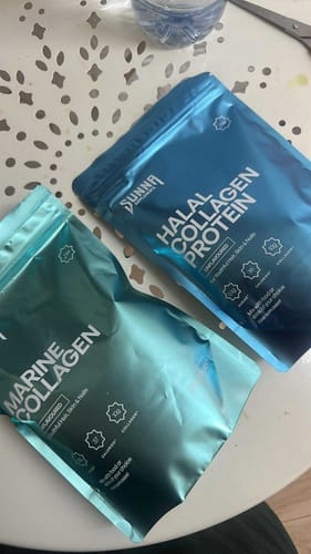 Customer photo review of Halal Collagen Protein